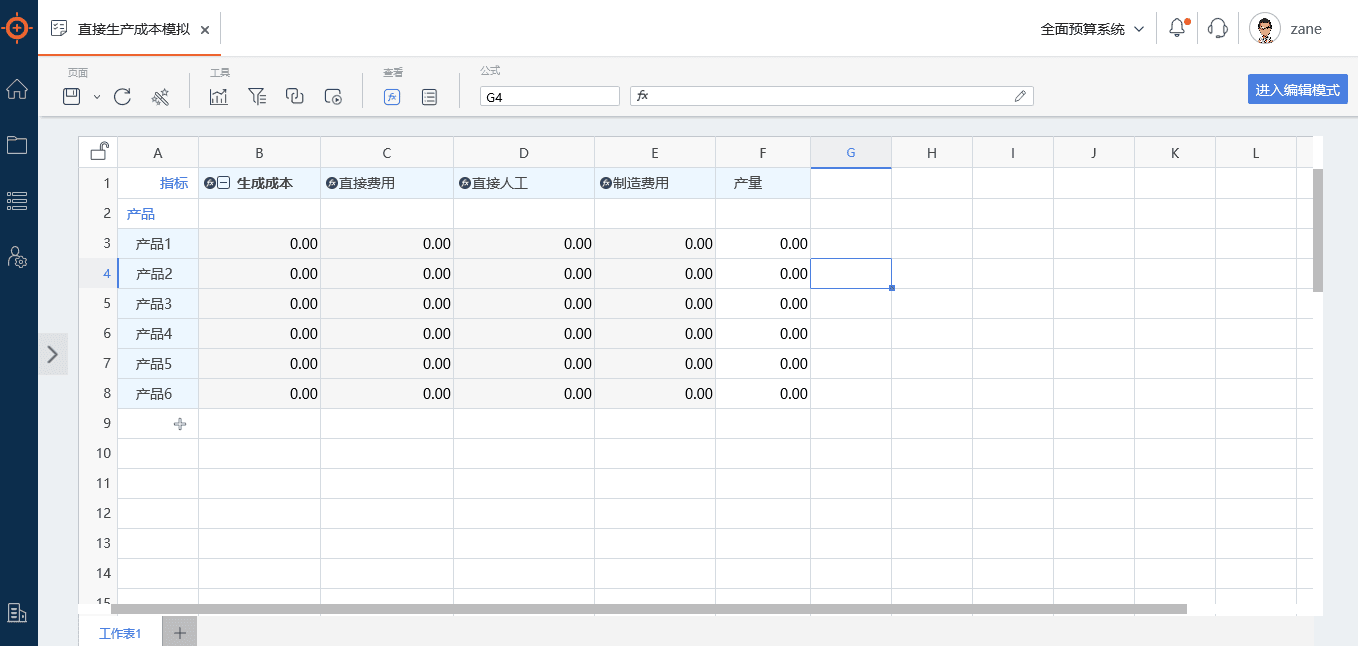 f-one连接人与数据:全面预算|财务/经营分析|管理报表