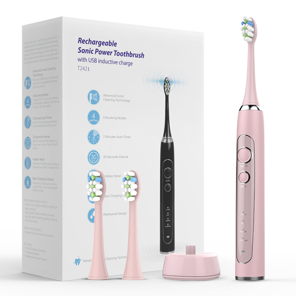 electric toothbrush pink