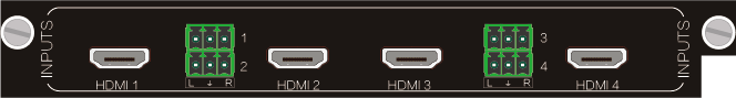 4I-HS，HDMI 无缝信号卡