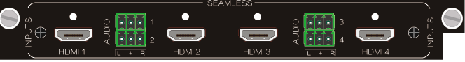 4I-UH，HDMI 4Kx2K 信號卡