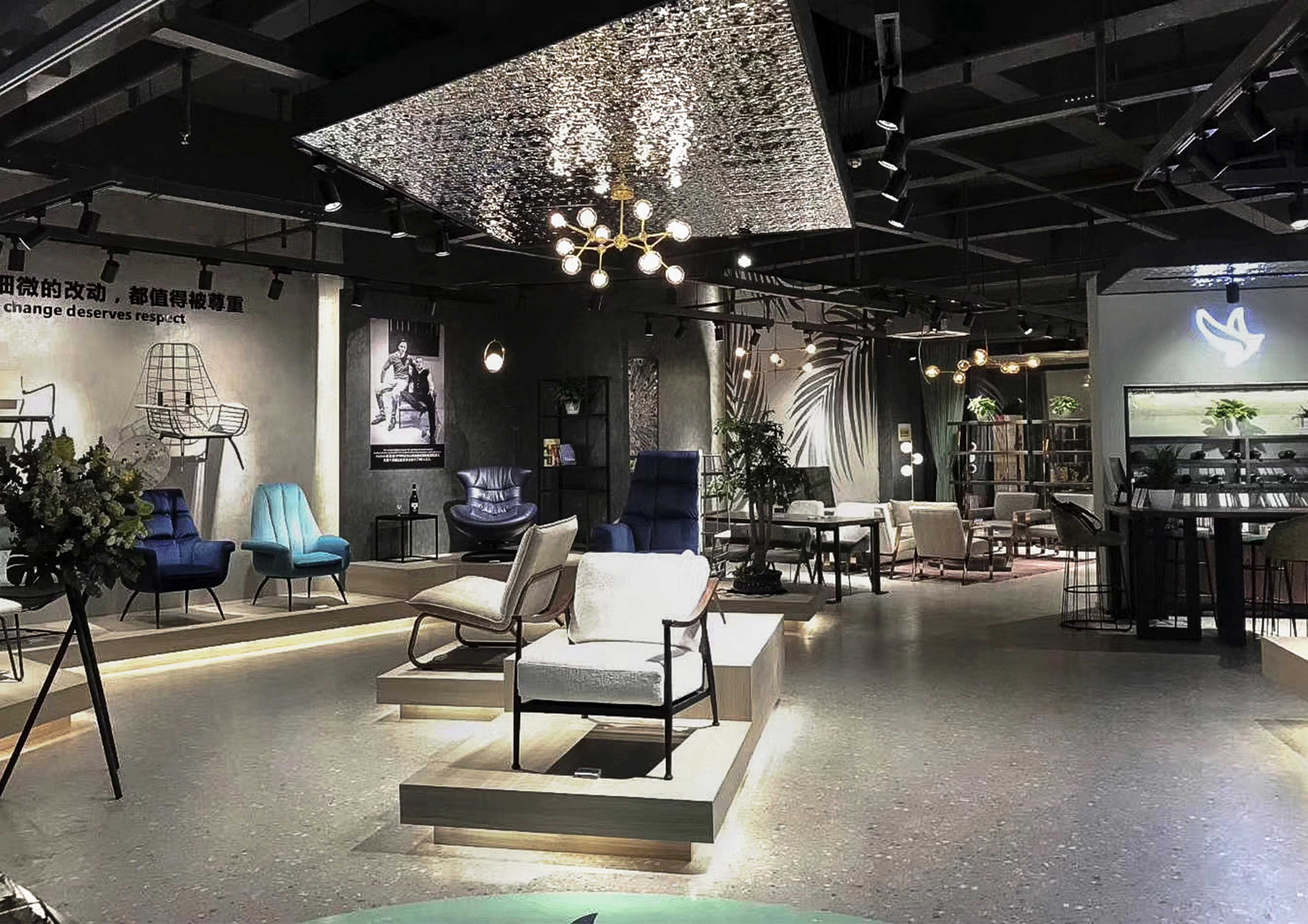 家具产品展厅设计-华祺家具