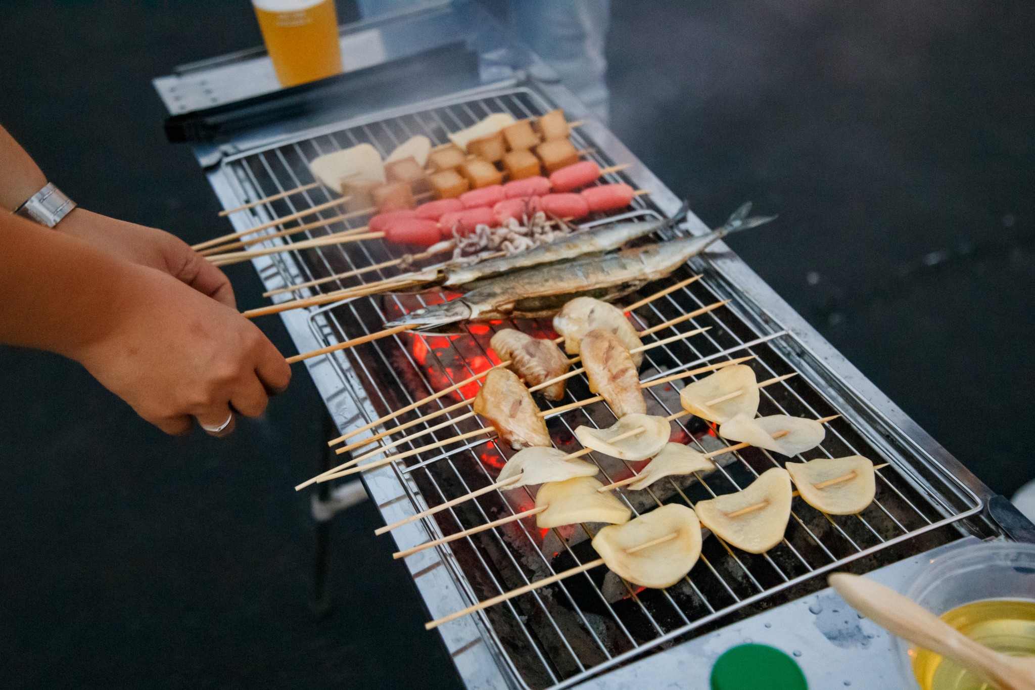 一年一度的露天烧烤趴