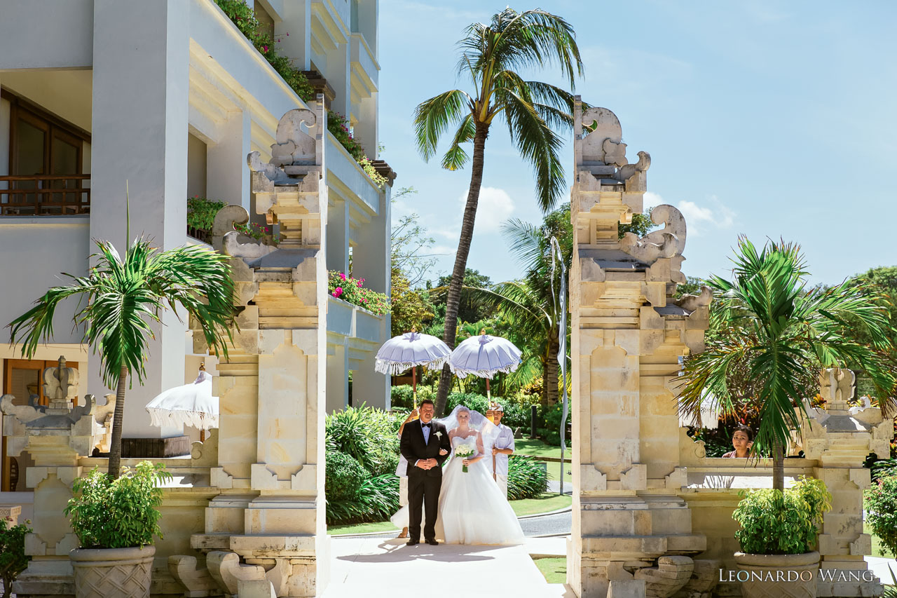 巴厘岛希尔顿酒店Hilton Wiwaha Chapel永恒的教堂婚礼