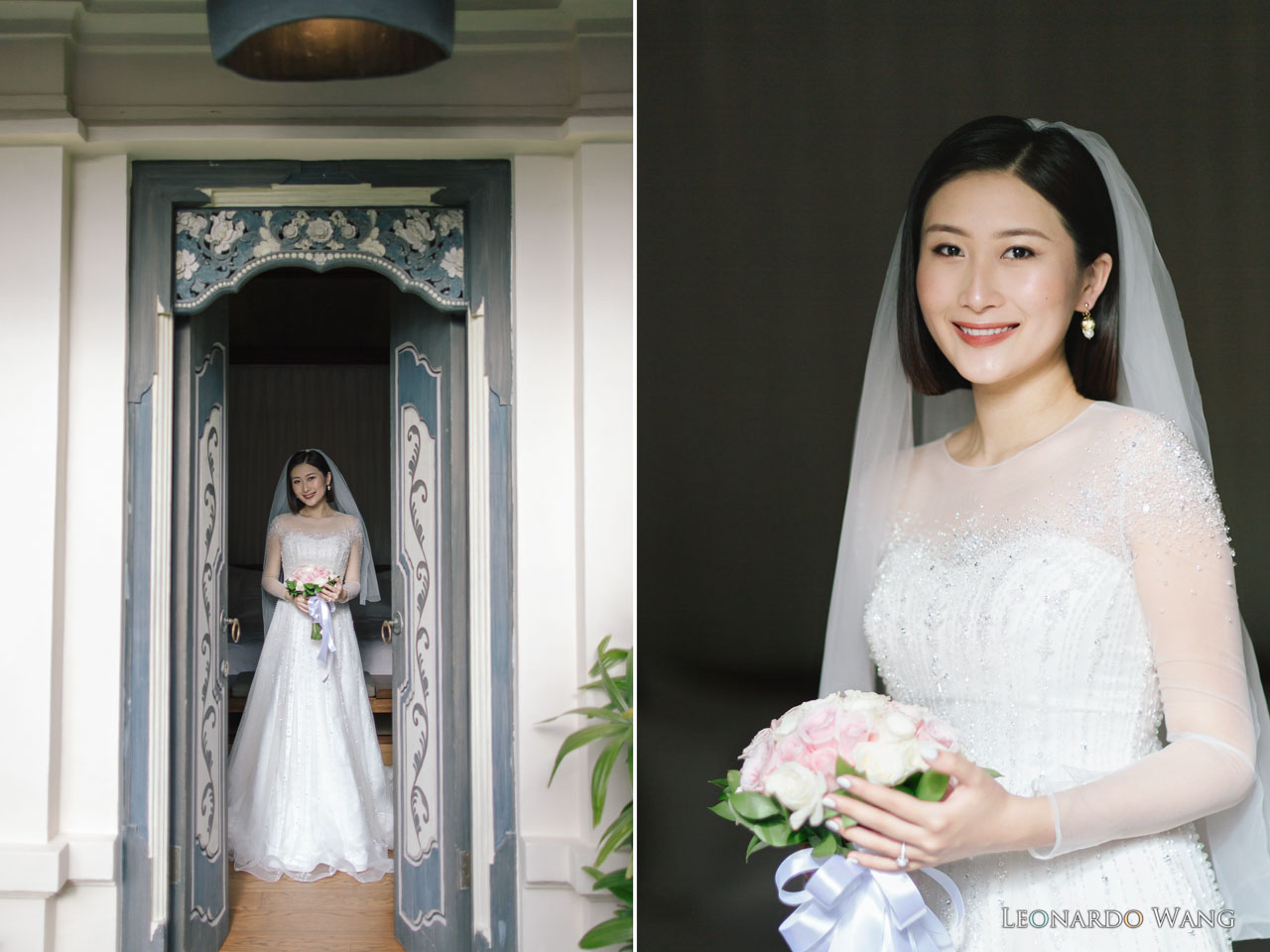 巴厘岛婚礼摄影-迷人的巴厘岛金巴兰四季酒店草坪婚礼