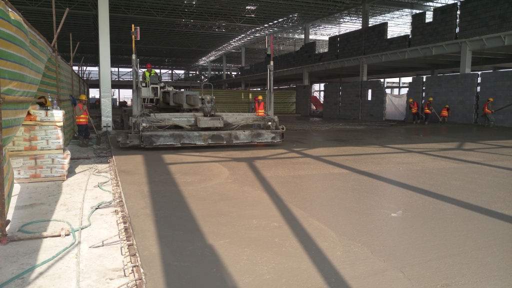 钢纤维耐磨地坪