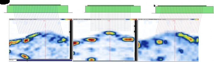 Figure 4—Three groups are created to achieve optimal reflectivity on the defect