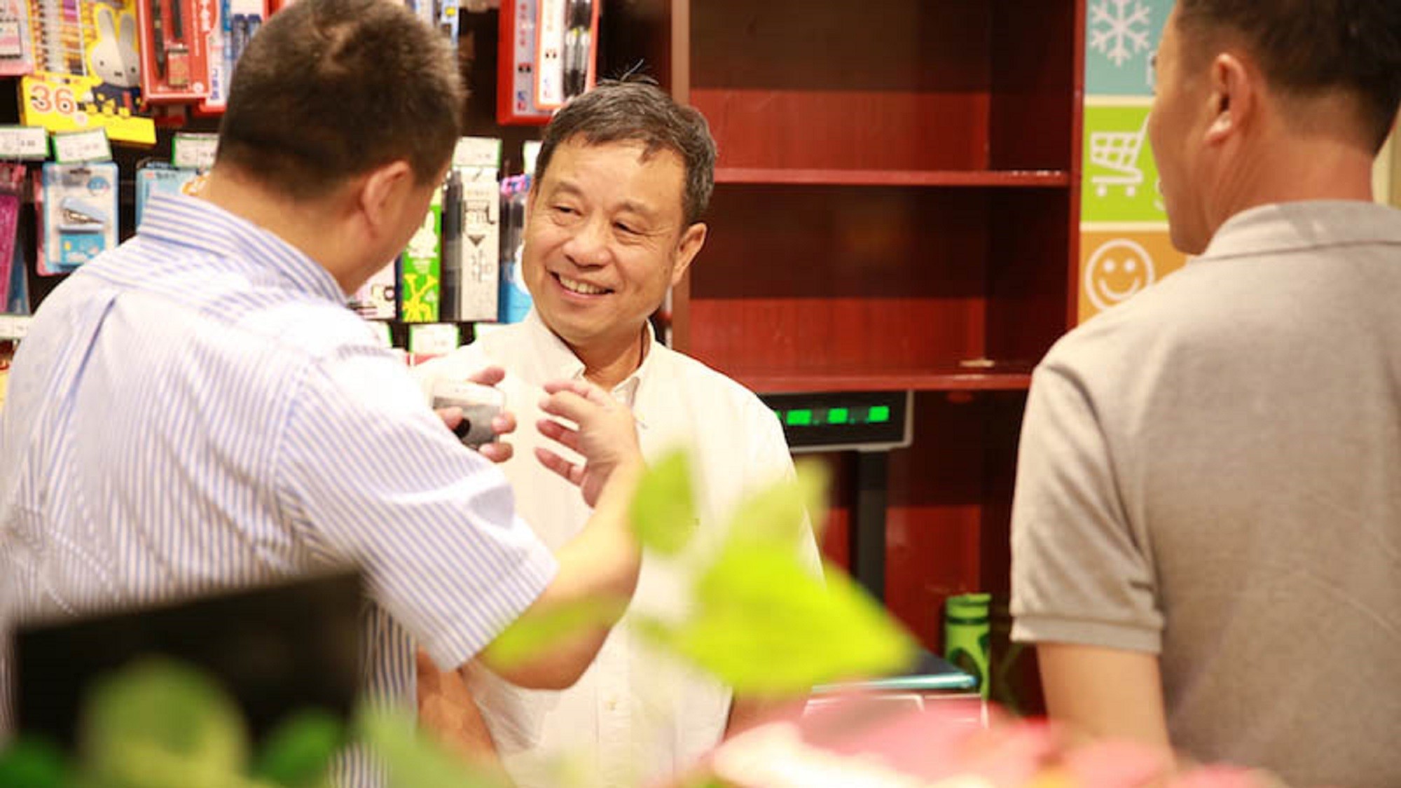 美宜佳董事长叶志坚 总经理张国衡到访spar北京