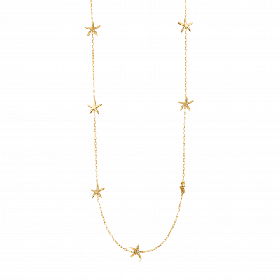 14 Ocean Collection Trésor 18K金 海星钻石项链 ¥ 8699
