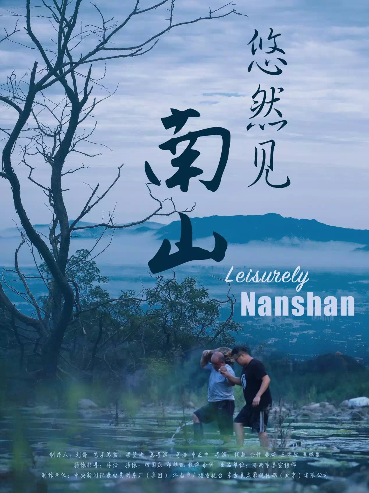 悠然见南山纪录片海报设计