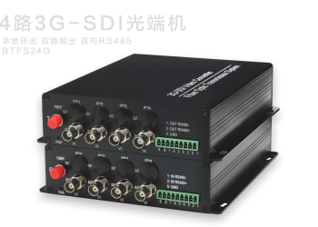 4路3GSDI光端机1