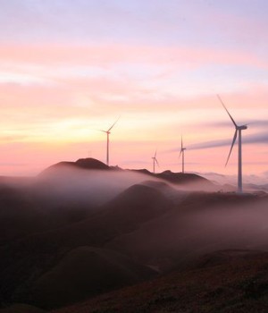 國電玉林大容山25.5MW風電項目工程