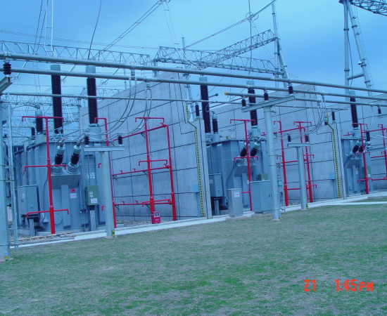 500千伏博羅工程主變電站防雷接地工程 2005年