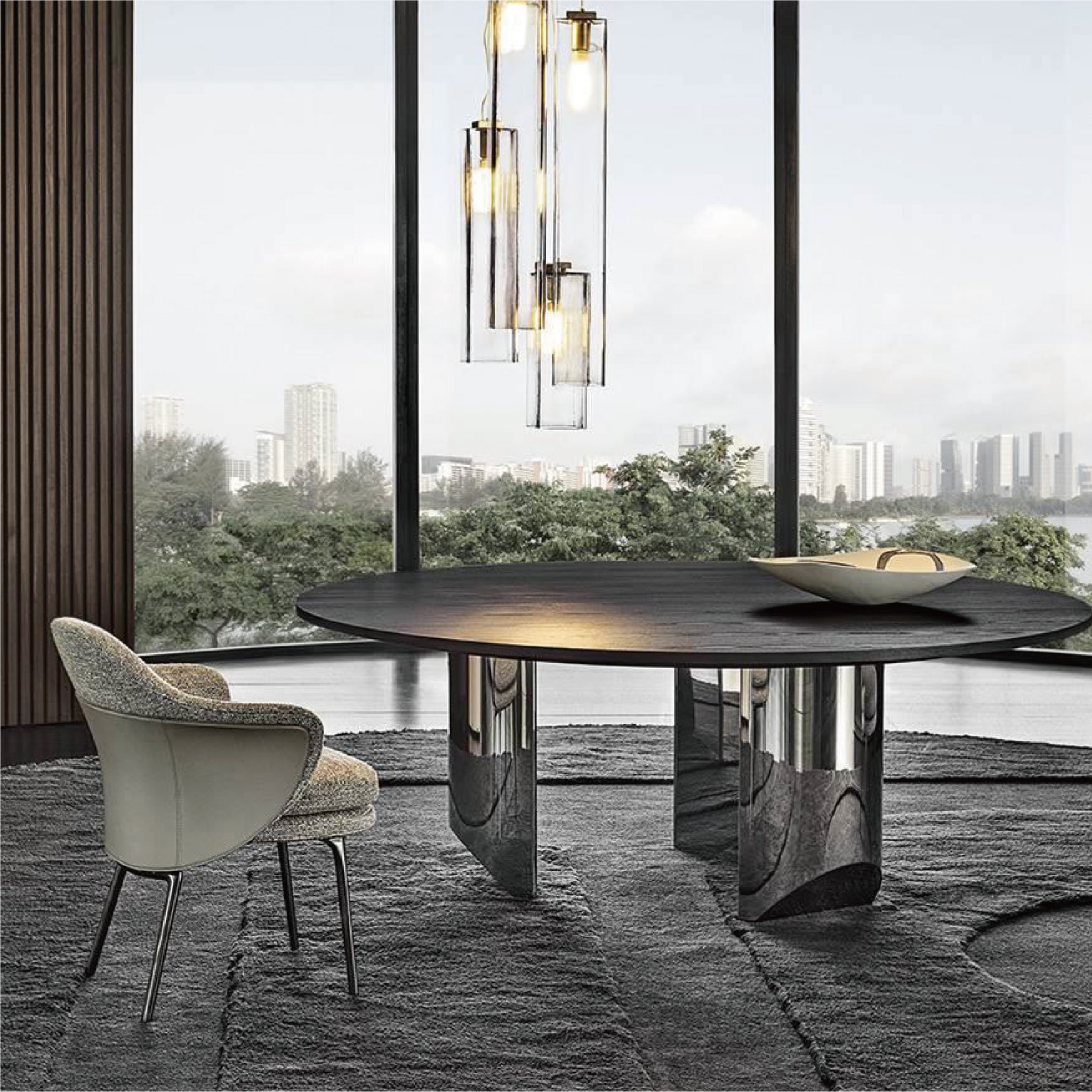 minotti   wedge 餐桌